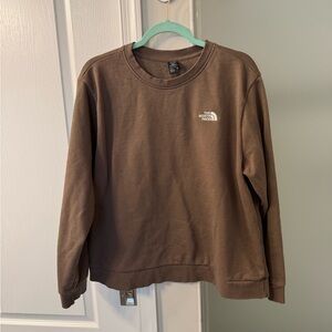 The North Face Chocolate Brown Fleece Sweatshirt
